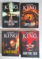 4x Stephen King Lśnienie + Doktor Sen + Miasteczko Salem + Joyland