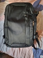 Školský batoh čierny veľký 3 vonkajšie vrecká