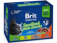 Karma dla kota BRIT CARE Plate (12 x 100 g)