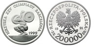 200000 zł (1991) - Igrzyska XXV - Barcelona 1992