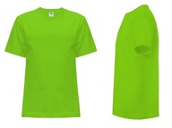 T-SHIRT DZIECIĘCY koszulka JHK TSRK-150 limonka 5-6 LM 116