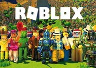 OPŁATEK NA TORT PAPIER CUKROWY ROBLOX