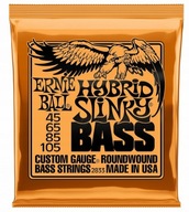 Struny Ernie Ball 2833 Bass Slinky (45-105) struny do gitary basowej