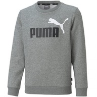 Bluza Puma ESS+ 2 Col Big Logo Crew FL Jr 586986 0