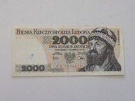 Banknot 2000 zł 1979 r. - ser. BB - Mieszko / Chrobry - Polska - PRL