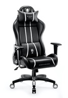 Herné kreslo Diablo Chairs X-One 2.0 ekokoža čierno-biela