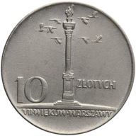 10 złotych Mała kolumna, 1966, stan 1-