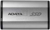 Dysk SSD Adata SD810 External 500GB USB3.2 srebrny