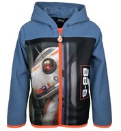 Mikina STAR WARS s kapucňou detský fleece 104