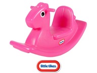 LITTLE TIKES KONIK NA BIEGUNACH BUJAK KOŃ RÓZOWY