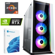 Počítač Biely HERNÝ PC HRÁČ Ryzen 5 3600 RTX 3060 16/1000 GB WIN11