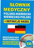 Słownik medyczny pol-niem, niem-pol + defin. + CD