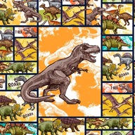 Panel dres M Long: Komiks T-Rex