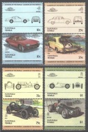 Tuwalu Nanumaga 1985. MNH XF. Autók