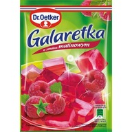 Dr. Oetker Galaretka o smaku malinowym 72 g