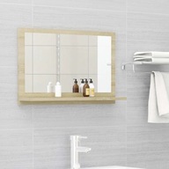 Kúpeľňové zrkadlo dub sonoma 60x10,5x37 cm drevotrieska