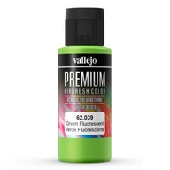 Farba na airbrush 60ml Vallejo Prem Green Fluo 39