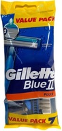 GILLETTE Blue II 7szt angielskie maszynki jednorazowe do golenia