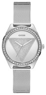Guess zegarek damski W1142L1 srebrny na bransolecie logo