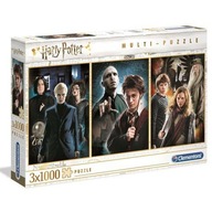 Harry Potter - Multi Puzzle - Puzzle 3 x 1000!