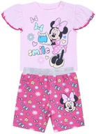 Dojčenský komplet: blúzka+šortky Minnie 24m