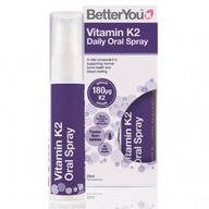 BETTERYOU VITAMIN K2 DAILY ORAL SPRAY 25ML K2MK7 KOSTNÉ TKANIVO KOSTI