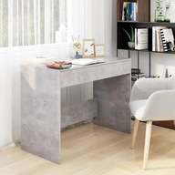 Písací stôl sivý betón 101x50x76,5 cm drevotrieska