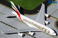 Model Airbus A380 Emirates 50th Annivers. 1:400 GEMINI