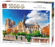 PUZZLE KING KATEDRÁLA NOTRE DAME 1000 dielikov, značka 68×49 609.