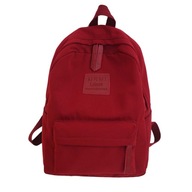 Plecak dla kobiet Dziewczęcy Plecak Trwały Praktyczny Stylowy Czerwony