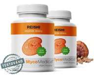MycoMedica Reishi extrakt 30% - 2-pack, 180 kapsúl. Výživový doplnok