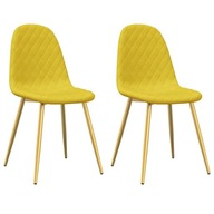 Elegantné stoličky Horčicová 45x53,5x83cm