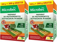 MICROBEC BIO AKTYWATOR DO SZAMBA PRZYDOMOWYCH OCZYSZCZALNI ŚCIEKÓW 2x1,2 kg