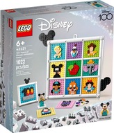 LEGO Disney 43221 100 rokov animovaných postáv Disney