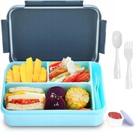 LUNCHBOX ŚNIADANIÓWKA POJEMNIK NA ŻYWNOŚĆ BUGUCAT BENTO BOX 1250 ml SZTUĆCE