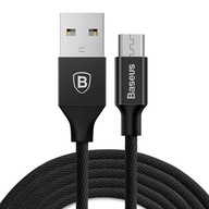 BASEUS KABEL YIVEN (MICRO-USB 1,5 M) CZARNY 2A