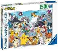 Puzzle Ravensburger 1500 elementów Pokemon Classic 16784