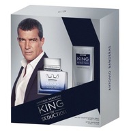 ANTONIO BANDERAS KING OF SEDUCTION EDT 50ml SPREJ + BALZAM PO HOLENÍ 50ml