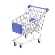 Košík Supermarket Modrý 14,5 x 9,5 x 14 cm