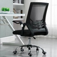 Ergonomická otočná kancelárska stolička, stolička zo sia