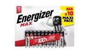 BATERIE ALKALICZNE ENERGIZER AAA (R3) 10 SZT.