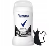 REXONA INVISIBLE BLACK + WHITE 40 ML ANTYPERSPIRANT
