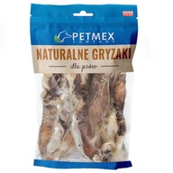 Przysmak Petmex naturalny gryzak dla psa suszone UCHO KRÓLIKA Z FUTREM 100g