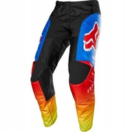 Spodnie FOX 180 Fyce Blu/Red rozm. 34 Enduro Cross