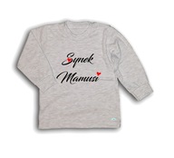 Bluzka koszulka bawełniana Synek Mamusi 86
