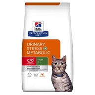 Hill's PD c/d Urinary Stress Metabolic Feline, karma dla kotów, 1.5 kg