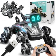 ROBOT KUTYA TÁVIRÁNYÍTÓ ÉS GESZTUSOK TÁVIRÁNYÍTÓS INTERAKTÍV 8 KERÉK MUTATVÁNYOK