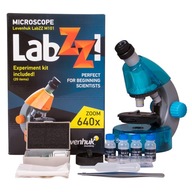 Optický mikroskop Levenhuk LabZZ M101 Azure 640x