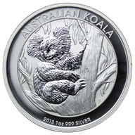 Australia, 1 dolar 2013, Koala, 1 oz Ag999, st. 1