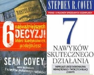 6 najważniejszych decyzji + 7 nawyków Covey